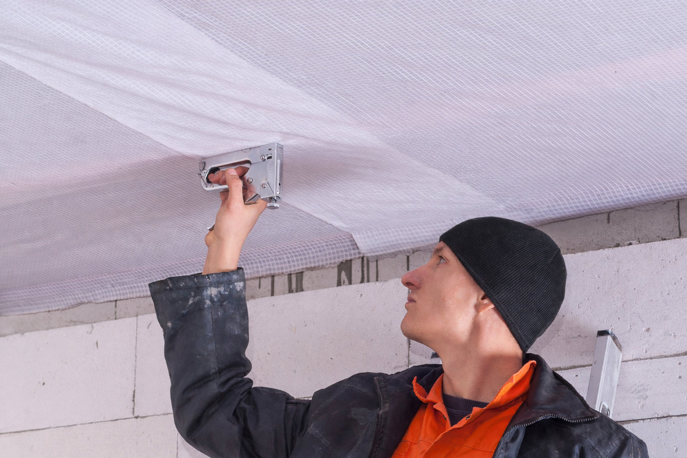 Vapor barrier installation in Duluth, MN